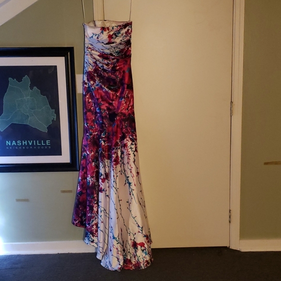 Cache Multicolored Prom Dress - Picture 2 of 2